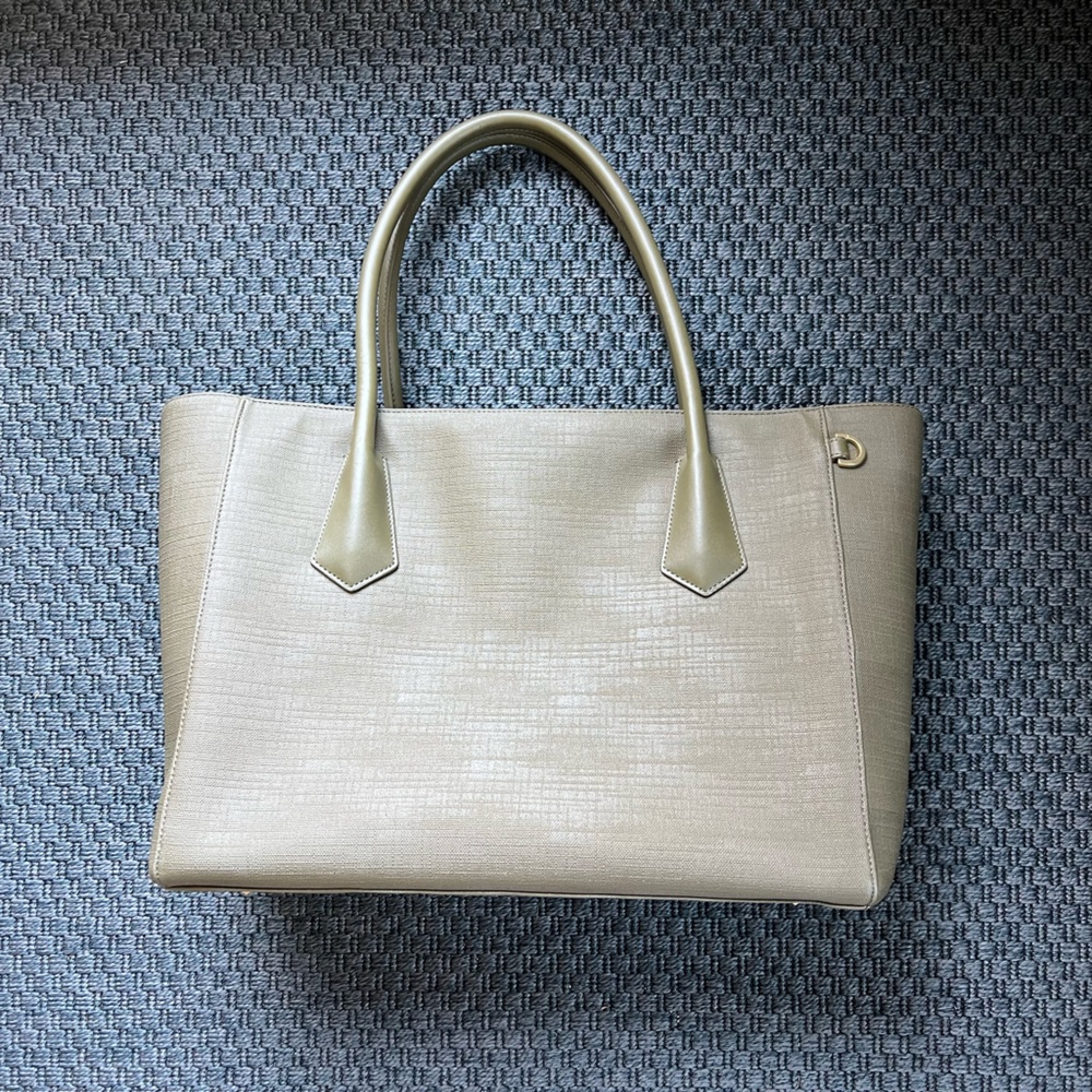 Dagne Dover Signature Tote - Legend Size - Olive / Gold Hardware